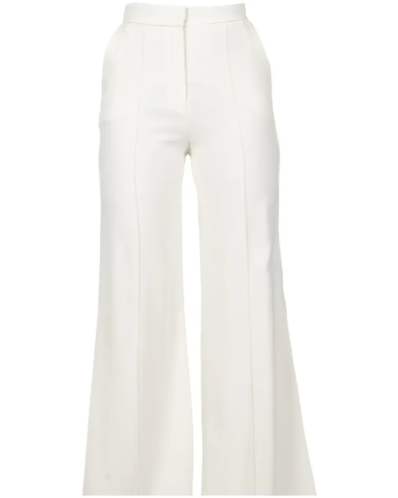 Elie Saab Hose mit Cady-Struktur - Weiß Weiß