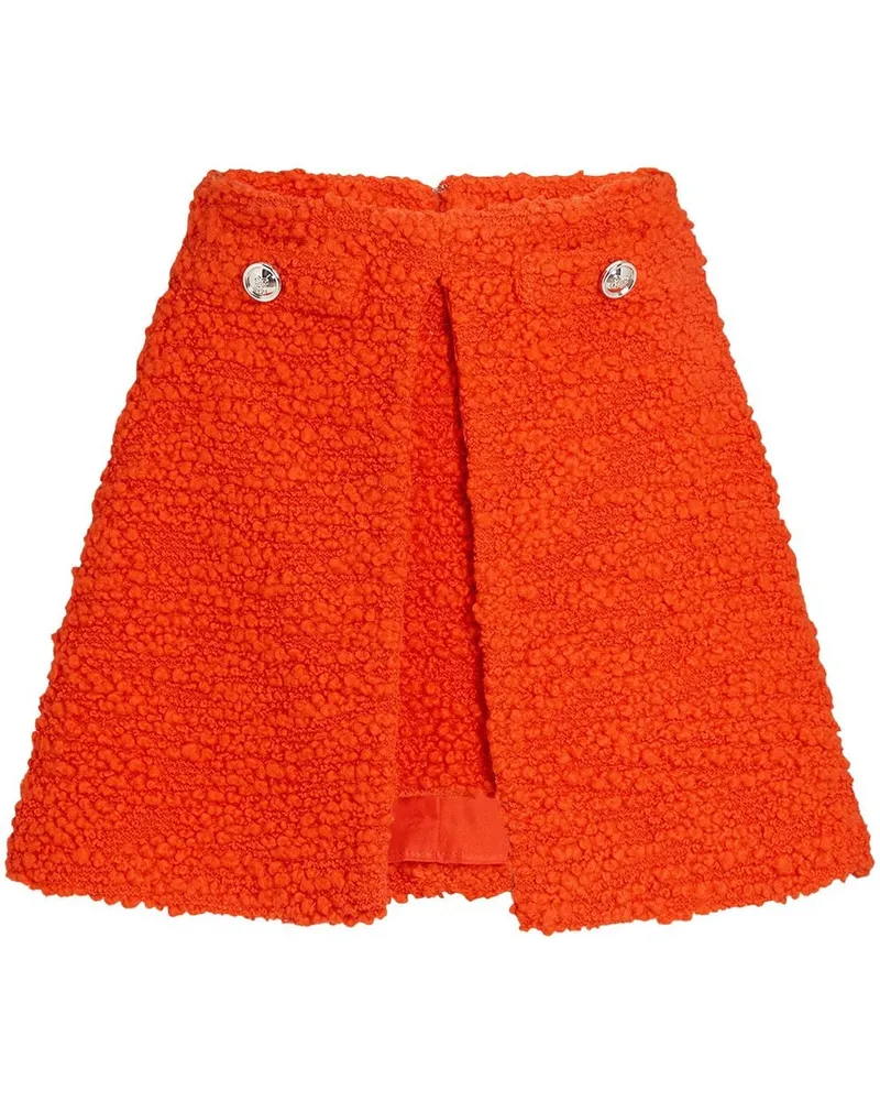 Giambattista Valli Minirock aus Tweed - Orange Orange