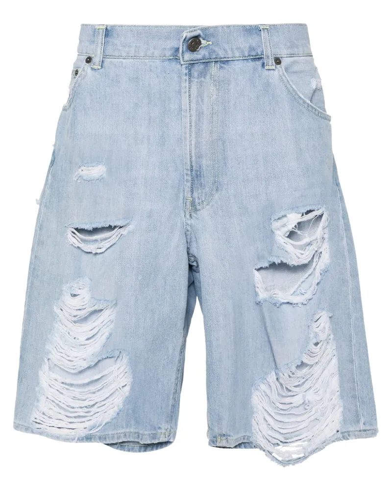 Dondup Halbhohe Wen Jeans-Shorts - Blau Blau
