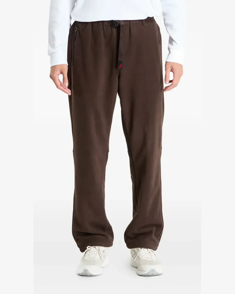 GRAMICCI fleece zip thermal trousers - Braun Braun