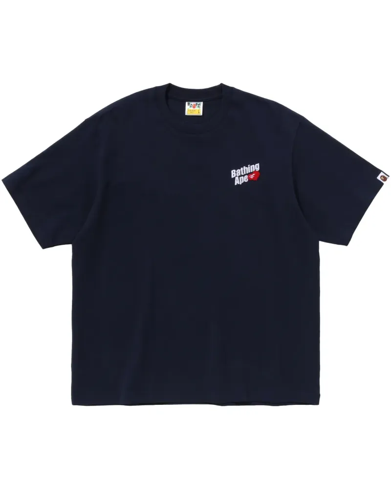 BAPE T-Shirt aus Baumwolle - Schwarz Schwarz
