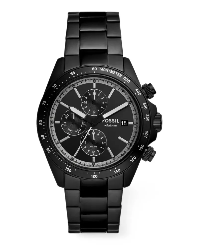 Fossil Autocross Armbanduhr 42mm - Schwarz Schwarz