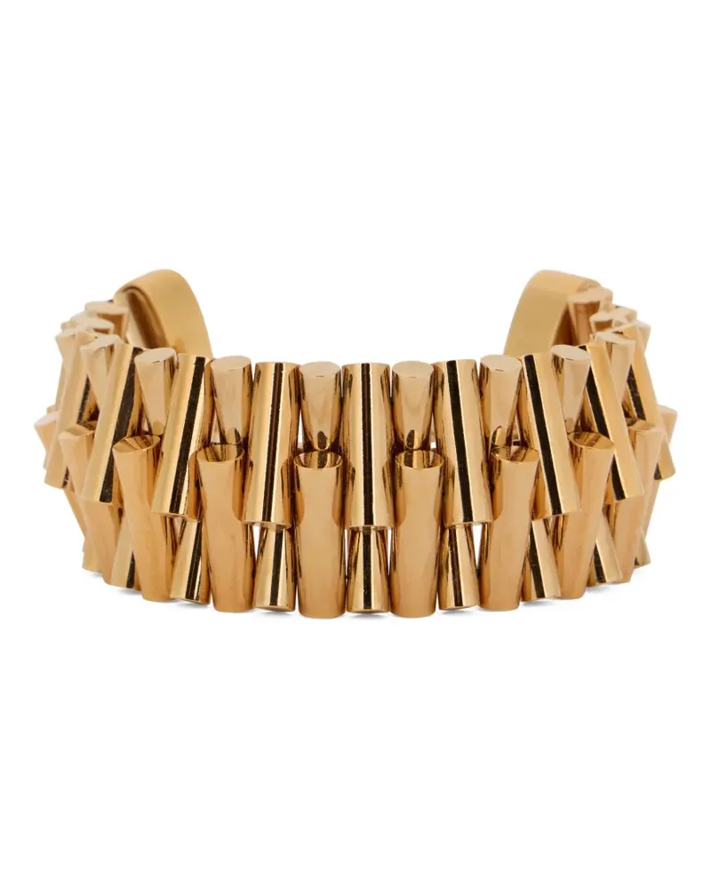 Valentino Garavani curved bracelet - Gold Gold