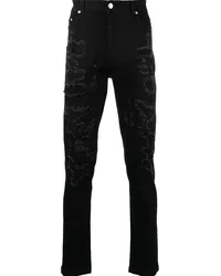 God's Masterful Children Apocalypse Skinny-Jeans Schwarz