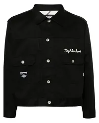 Neighborhood x Dickies Hemdjacke im Utility-Look Schwarz