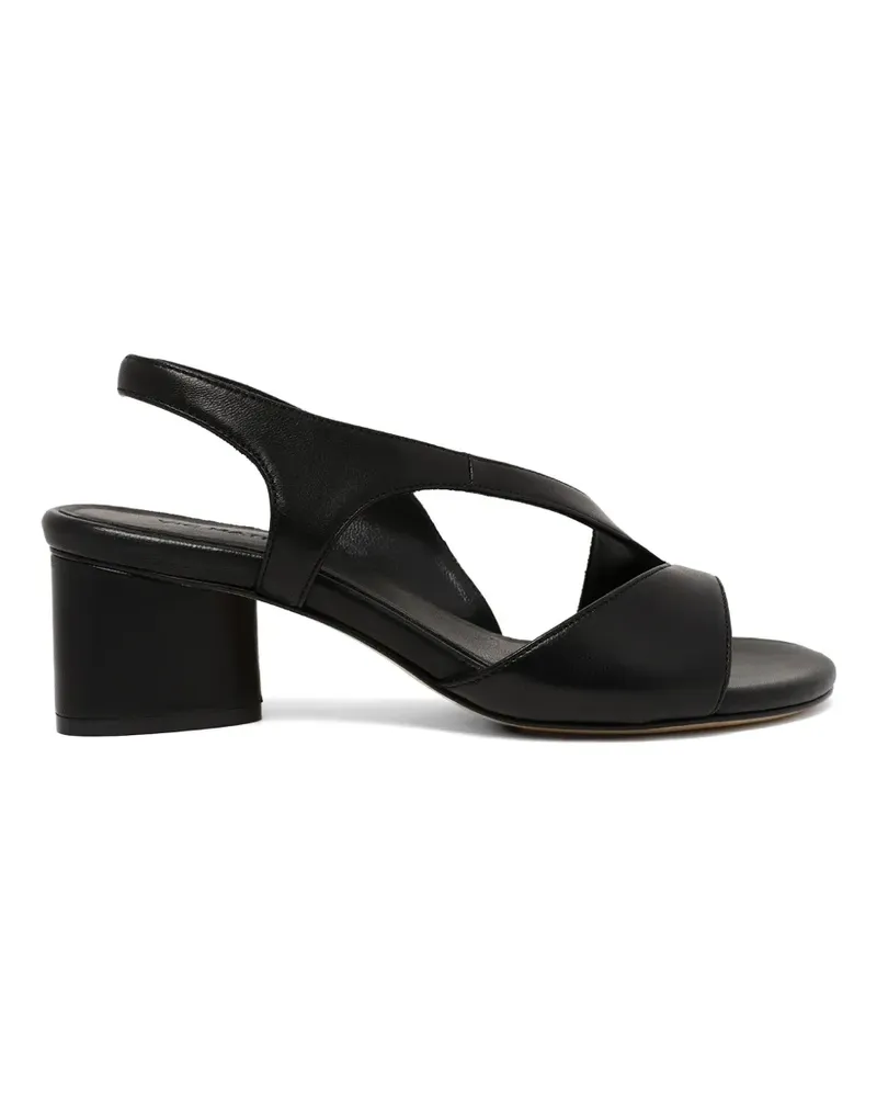 Vic Matié crossover slingback heeled sandals - Schwarz Schwarz