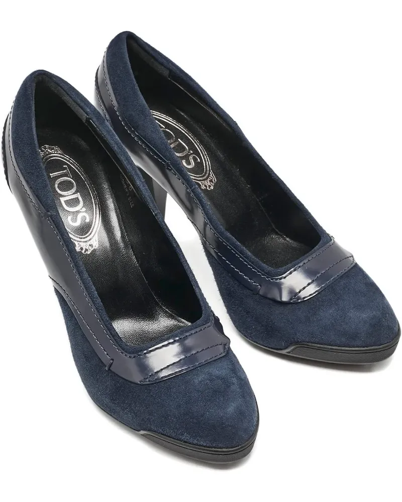 TOD'S Pumps aus Wildleder - Blau Blau