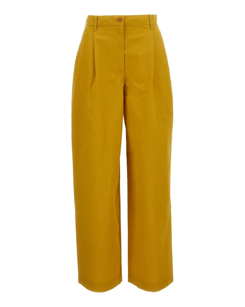 Casey Casey Sienna pleated trousers - Gelb Gelb