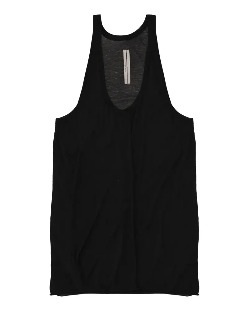 Rick Owens Ärmelloser Pullunder - Schwarz Schwarz