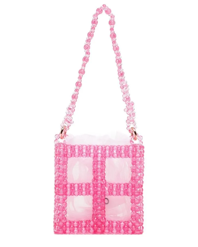 0711 Tekla Beuteltasche - Rosa Rosa