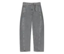 Hose mit Schnallenverschluss - Grau