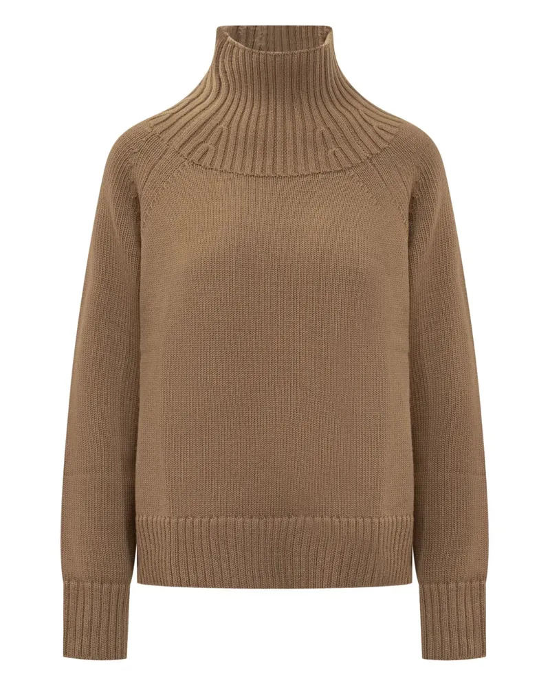Michael Kors ribbed funnel-neck sweater - Braun Braun