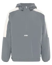 AUTRY Wattierter Hoodie Grau