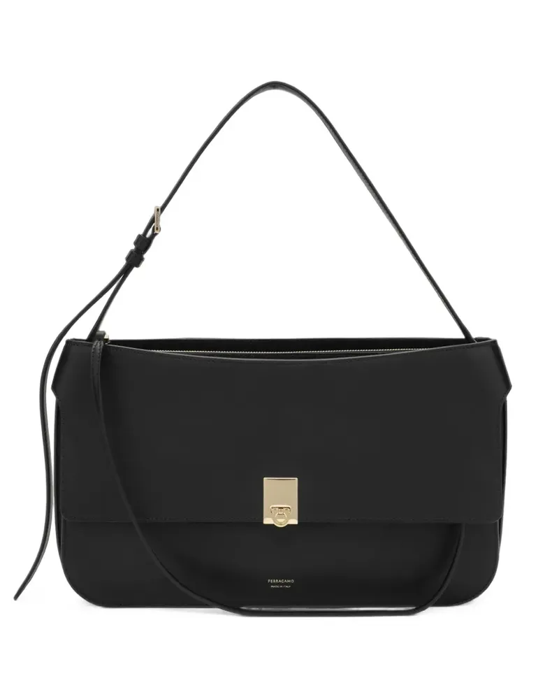 Ferragamo Cara Tasche (S) - Schwarz Schwarz