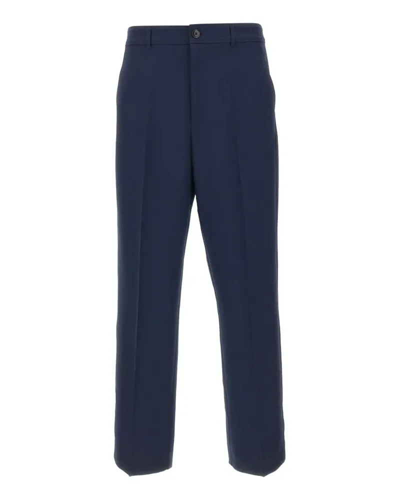 Drôle de Monsieur Hose mit geradem Bein - Blau Blau