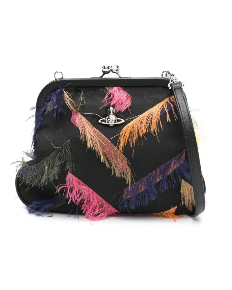 Vivienne Westwood Granny Frame Clutch - Schwarz Schwarz