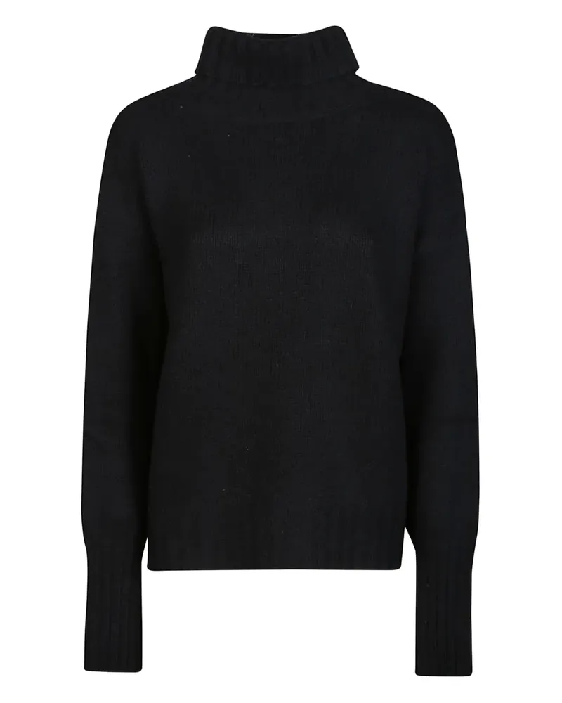 ARAGONA turtleneck cashmere sweater - Schwarz Schwarz