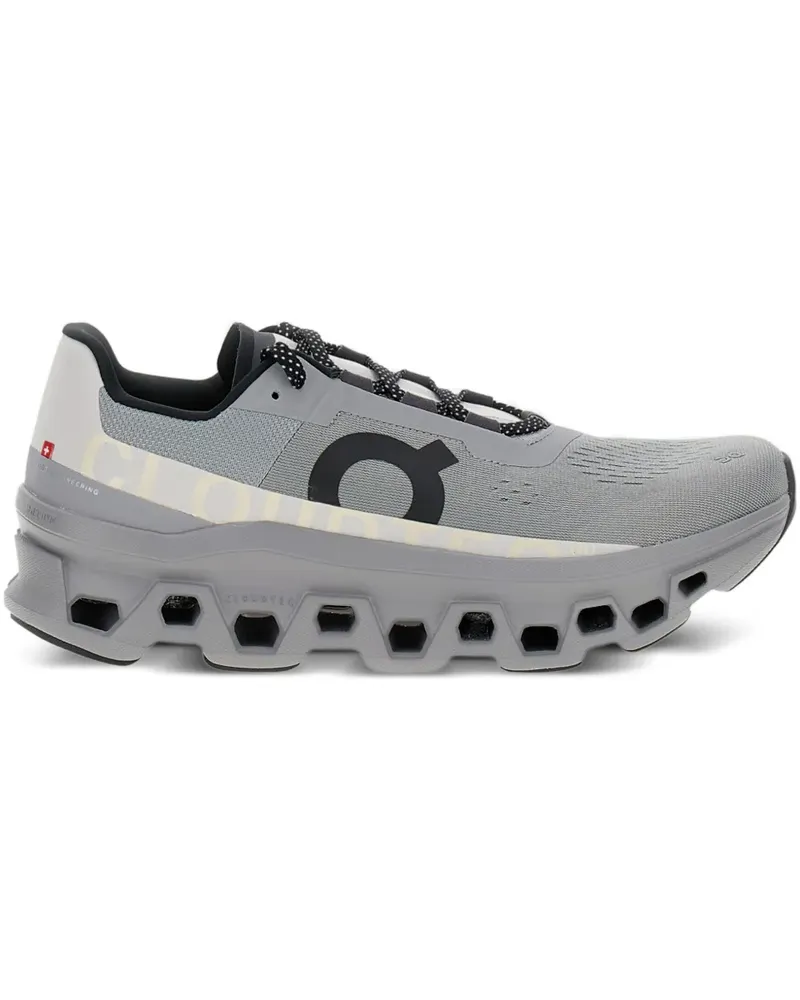 ON Cloudmonster Sneakers mit Schnürung - Grau Grau