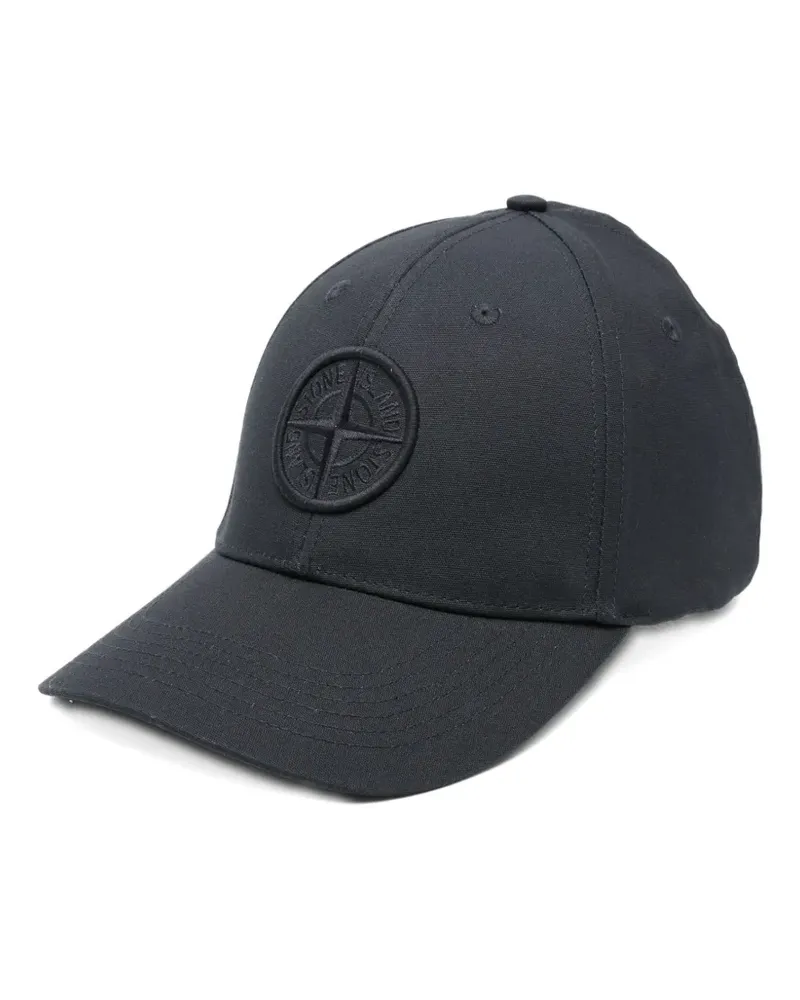 Stone Island Baseballkappe mit Kompass - Blau Blau