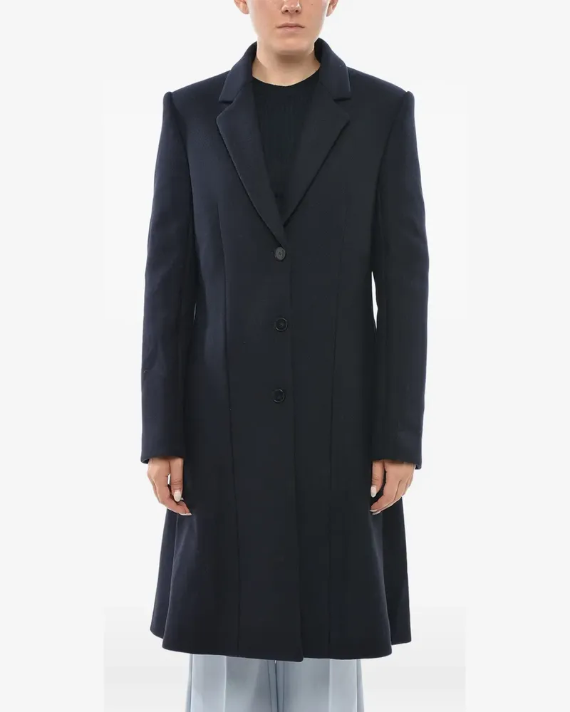 Stella McCartney Katie single-breasted coat - Blau Blau