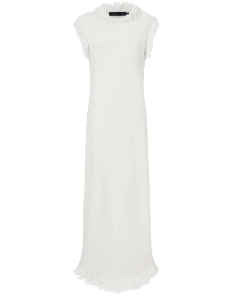 Proenza Schouler Toni Maxikleid - Weiß Weiß