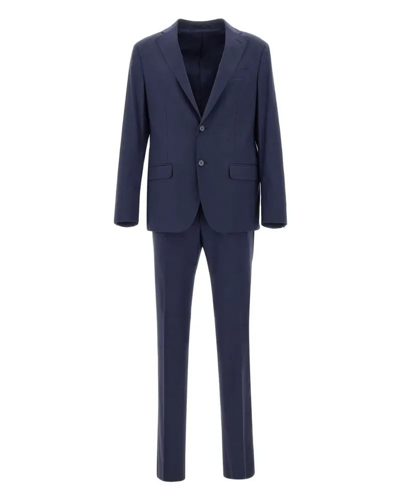 Corneliani Einreihiger Anzug - Blau Blau