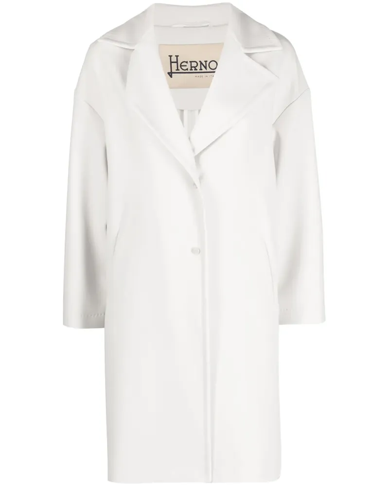 Herno Trenchcoat im Scuba-Look - Grau Grau