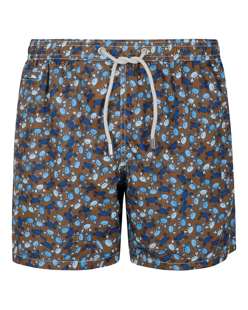 MC2 Saint Barth Leichte Badeshorts - Braun Braun