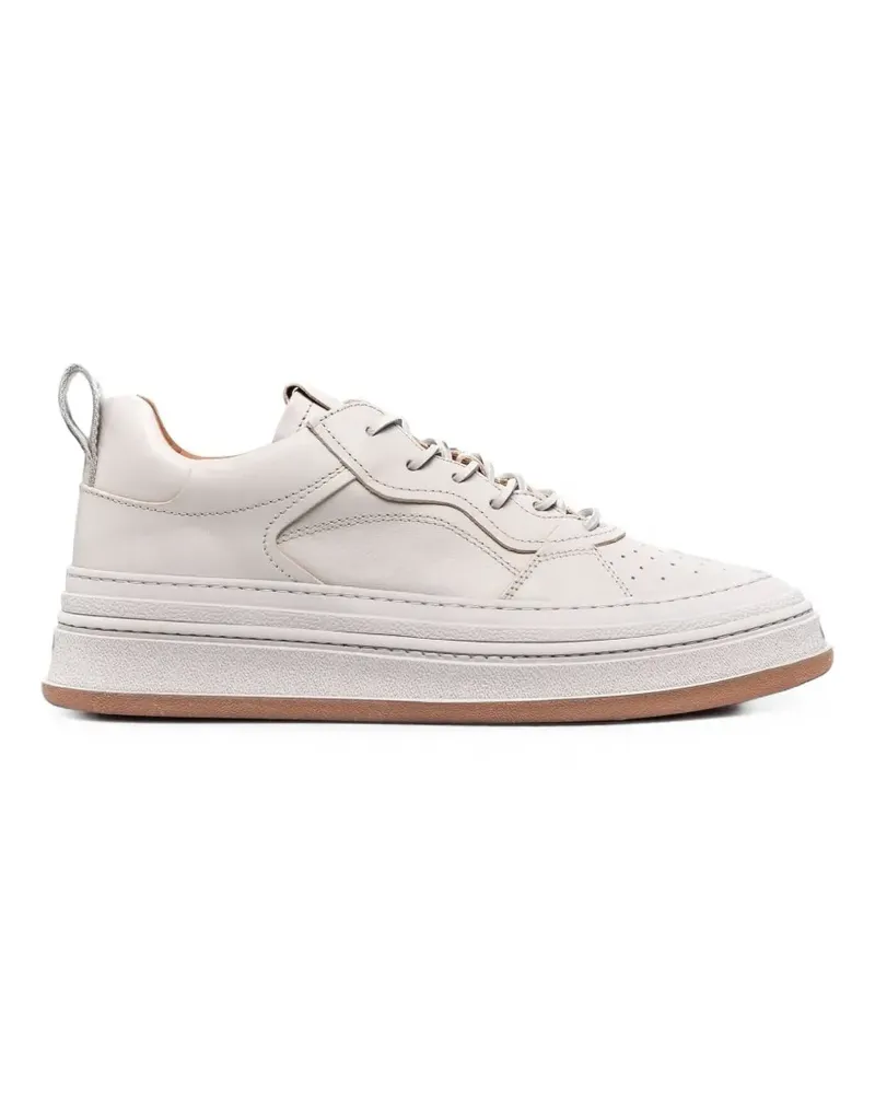 Buttero Perforierte Sneakers - Weiß Weiß
