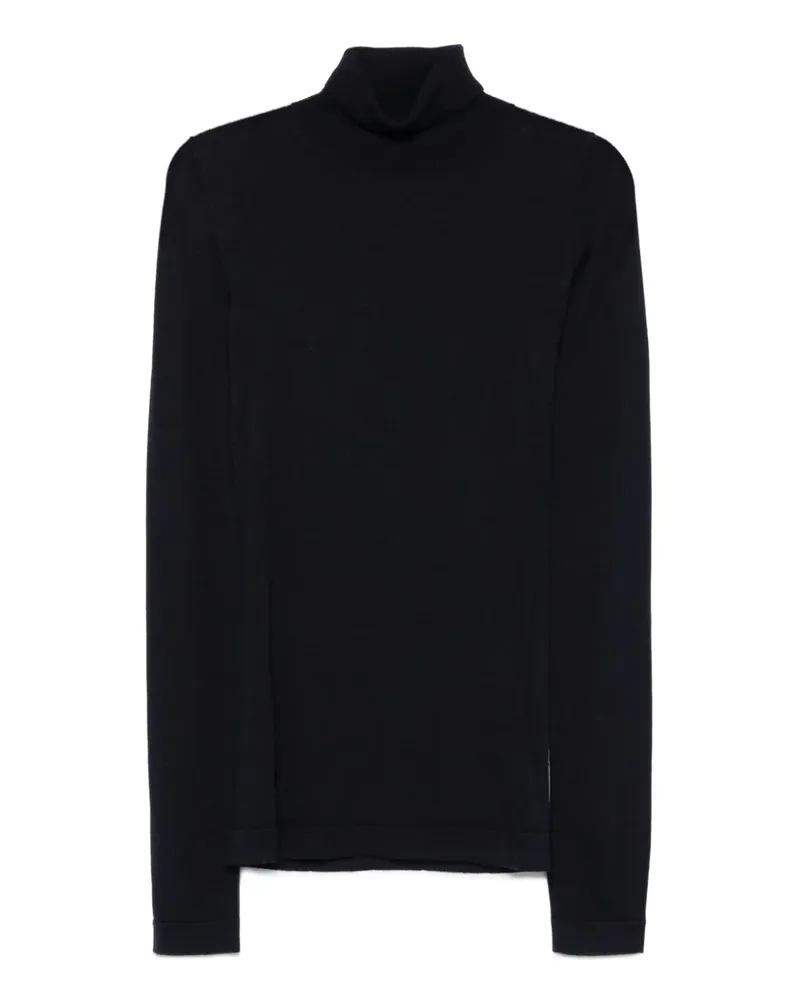 BARENA Langärmeliger Rollkragenpullover - Blau Blau