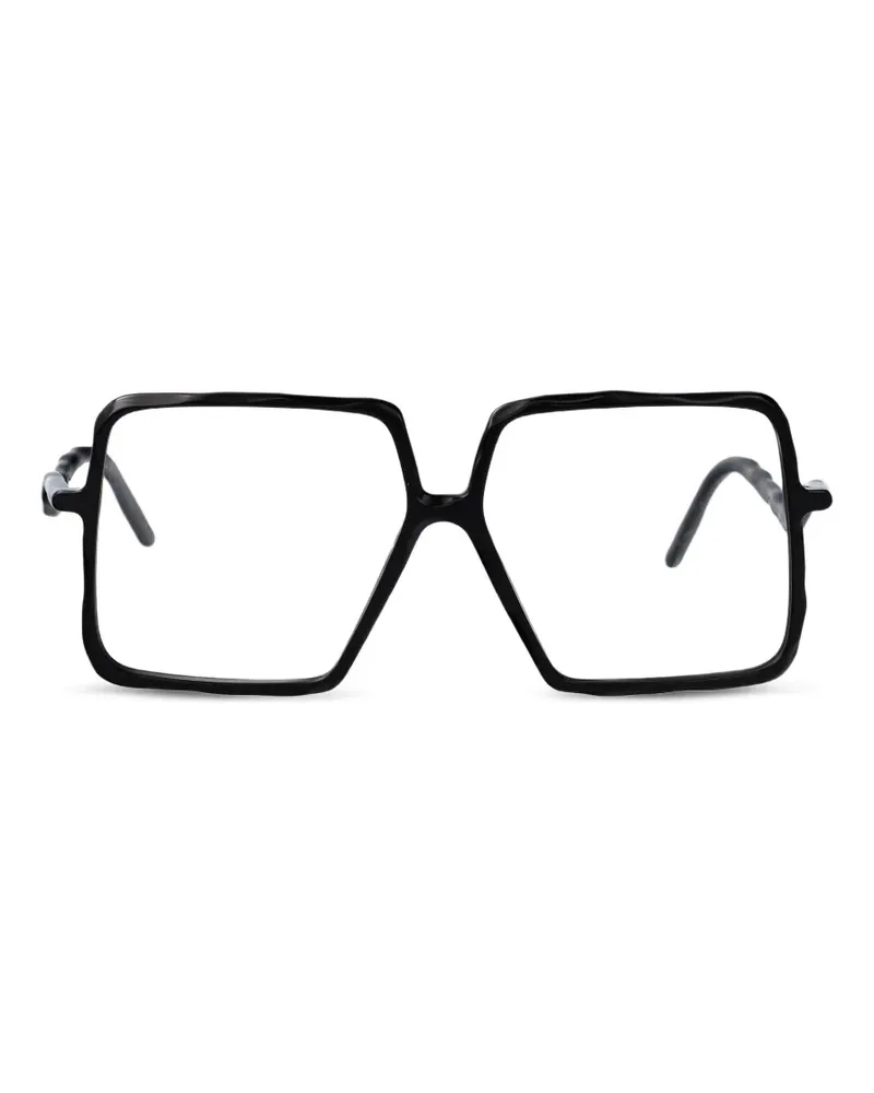 KUBORAUM Maske L12 square-frame glasses - Schwarz Schwarz