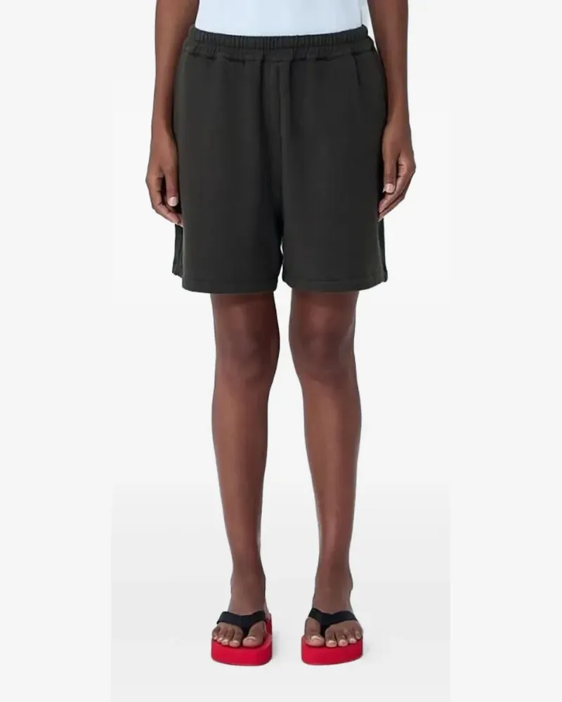 The Row Shorts aus Frottee - Schwarz Schwarz