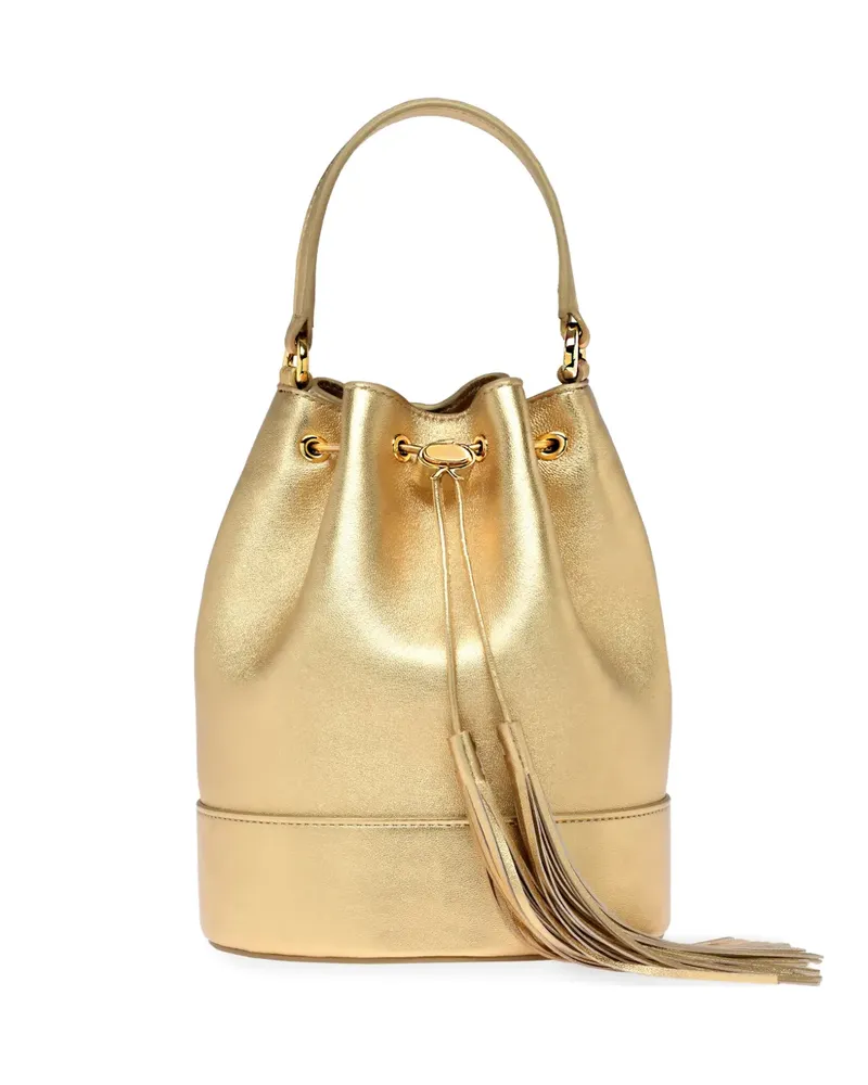 Gianvito Rossi Sienna Beuteltasche - Gold Gold