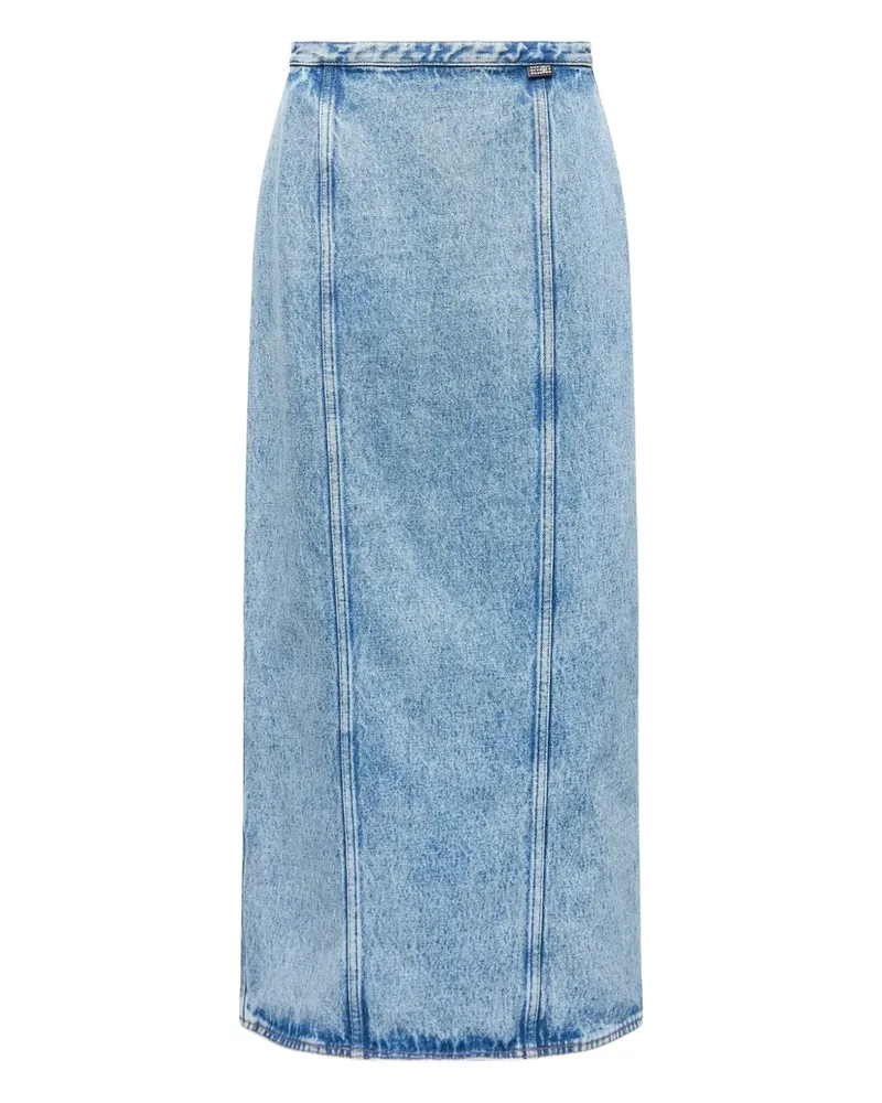 Maison Margiela Ausgestellter Rock aus Denim - Blau Blau