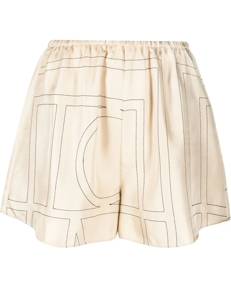 Totême PJ Shorts - Nude Nude