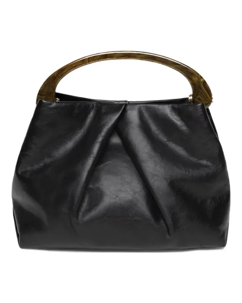 Dries van Noten Mini-Tasche aus Leder - Schwarz Schwarz