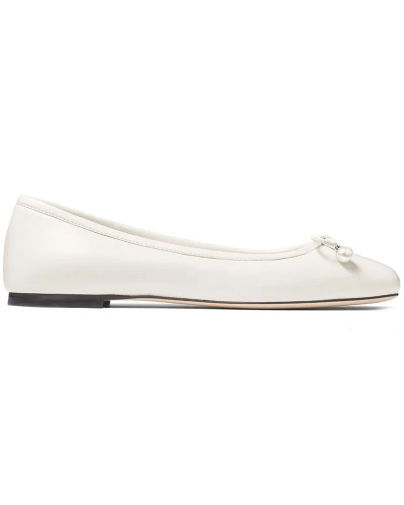 Jimmy Choo Elme Ballerinas - Weiß Weiß