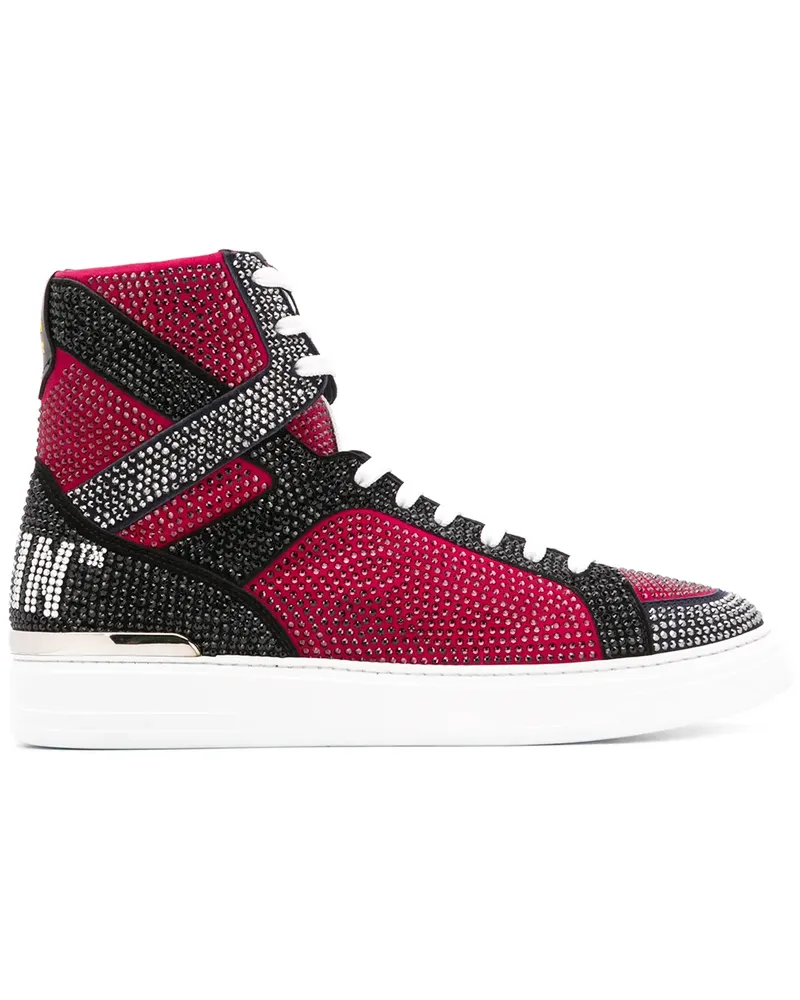 Philipp Plein Money Beast' High-Top-Sneakers - Schwarz Schwarz