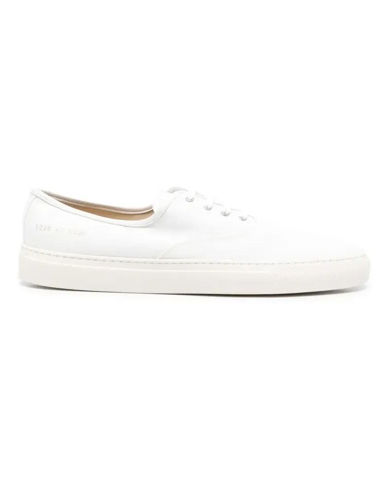 Common Projects Four Hole lace-up sneakers - Weiß Weiß