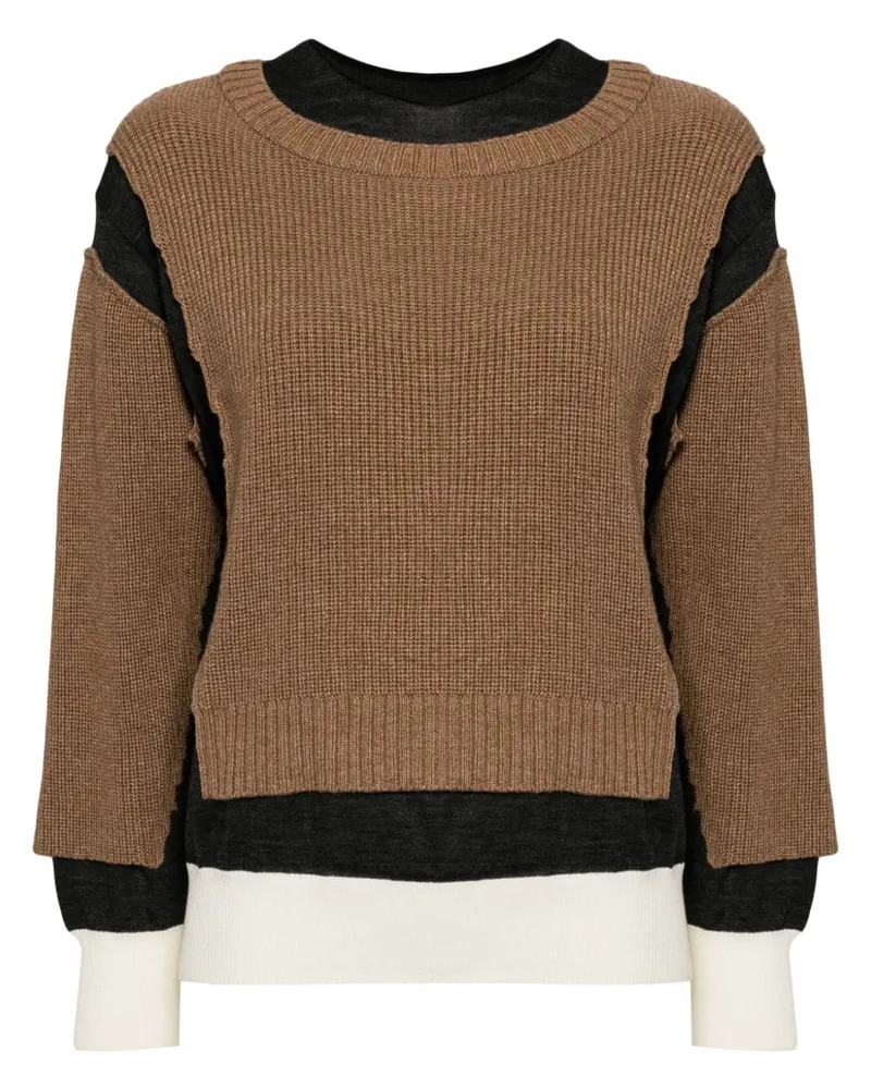 Undercover Klassischer Pullover - Braun Braun