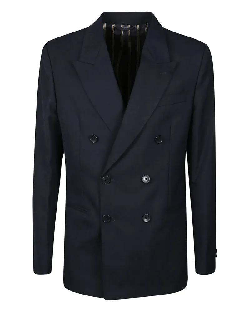 Etro Doppelreihiges Sakko - Blau Blau