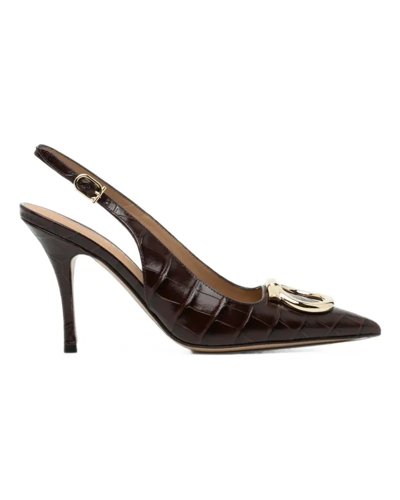 Ferragamo Sara Pumps 95mm - Braun Braun