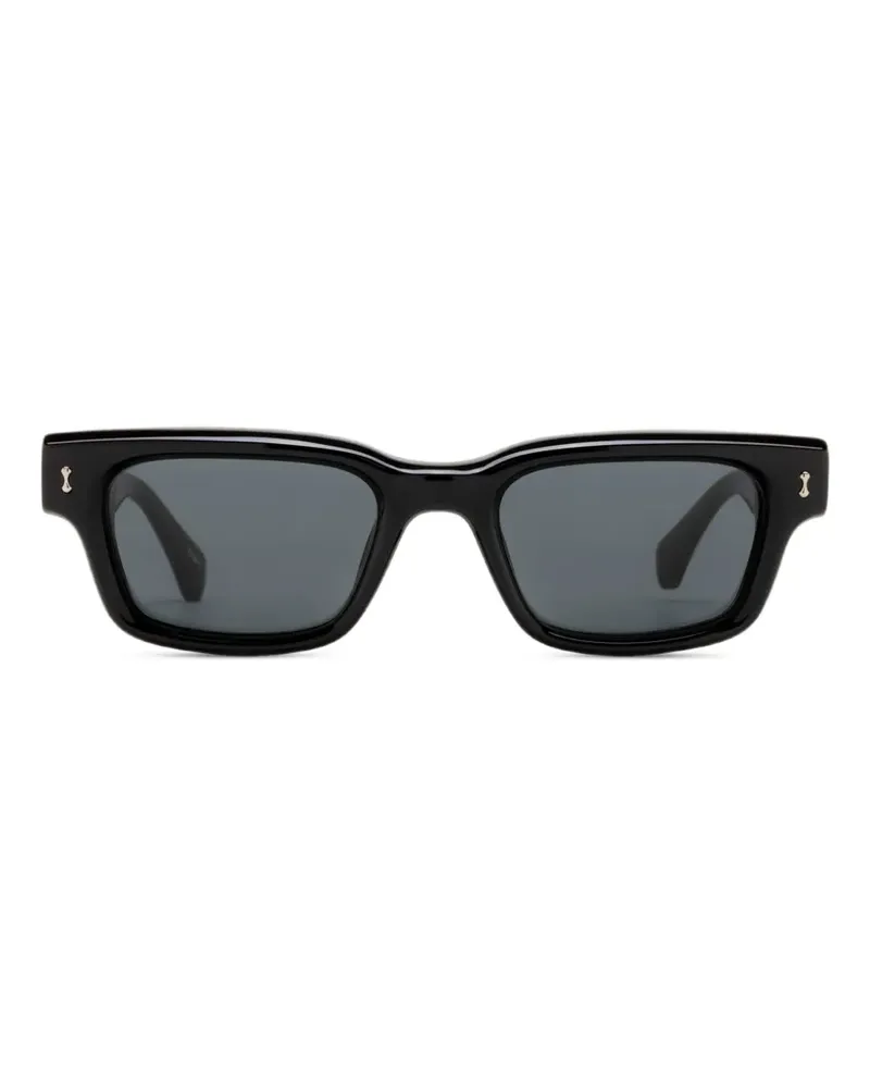 CHIMI Akira Sonnenbrille mit eckigem Gestell - Schwarz Schwarz
