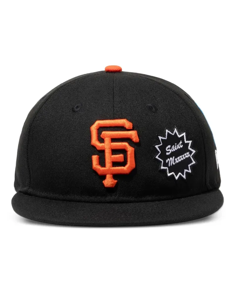 SAINT MXXXXXX x New Era x MLB Giants cap - Schwarz Schwarz