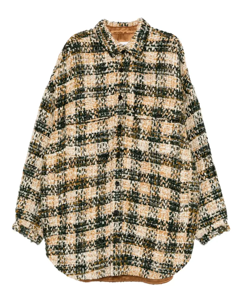 Monse Mantel im Oversized-Look - Braun Braun