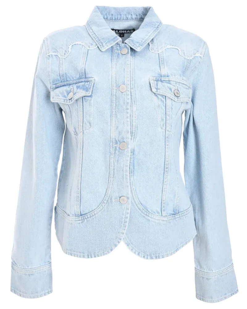 Alohas Casilda Jeansjacke - Blau Blau