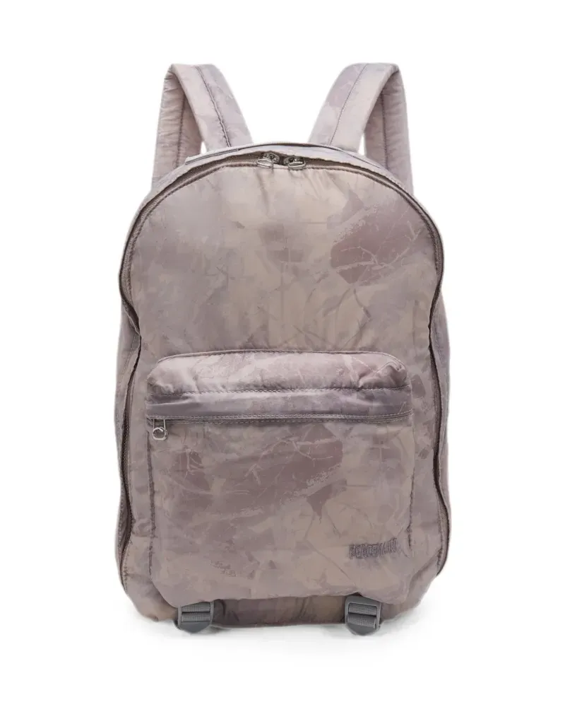 OAMC abstract-print Peacemaker backpack - Violett Violett