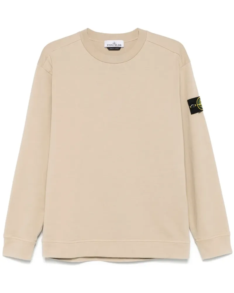 Stone Island Sweatshirt aus Baumwolljersey - Nude Nude