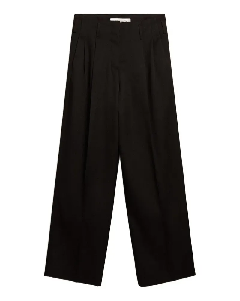 Golden Goose Klassische Palazzohose - Schwarz Schwarz