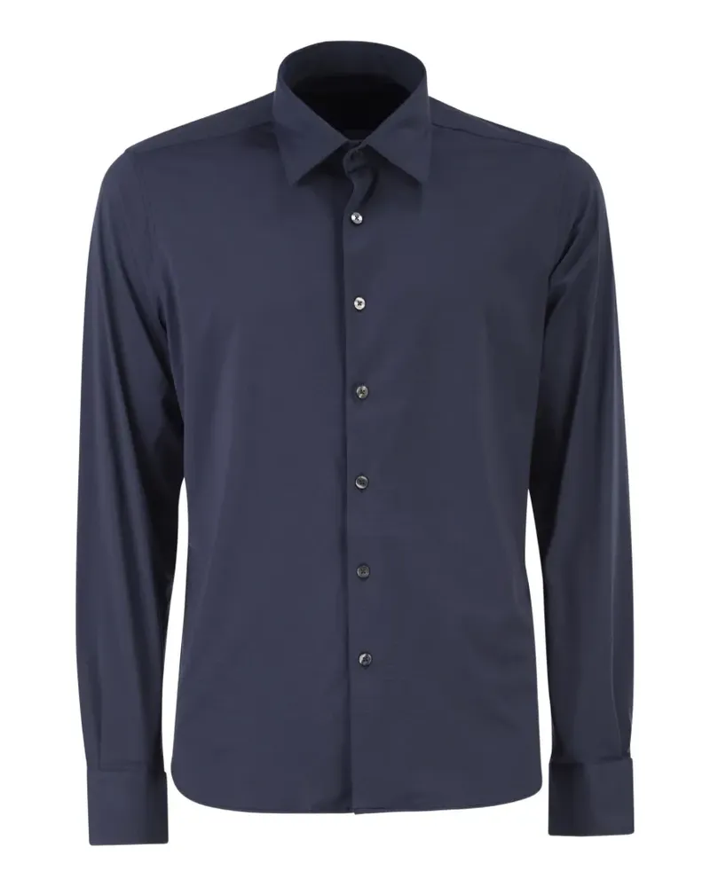 Roberto Ricci Designs Geknöpftes Oxford-Hemd - Blau Blau